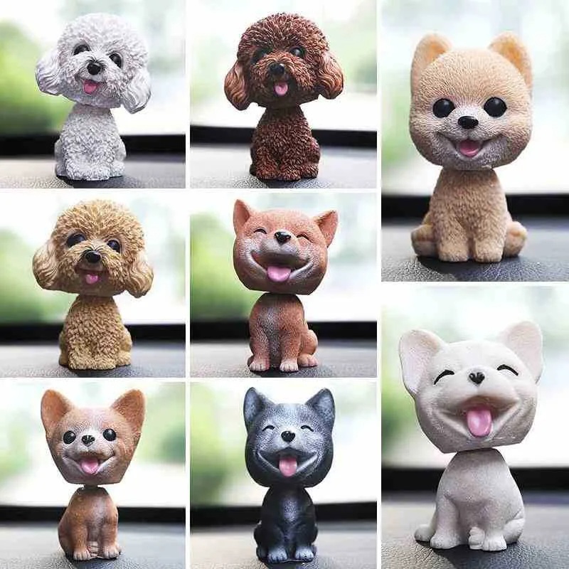 흔들리는 머리 강아지 장난감 대시보드 인형 - 상세 이미지 2