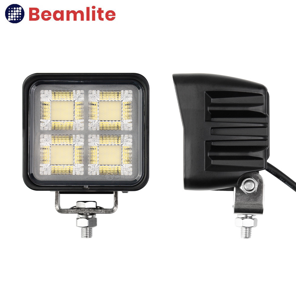 100W LED 작업등 써치라이트 선박용 선박 차량용 차량 사각 써치 DC 12V 24V - 상세 이미지 3