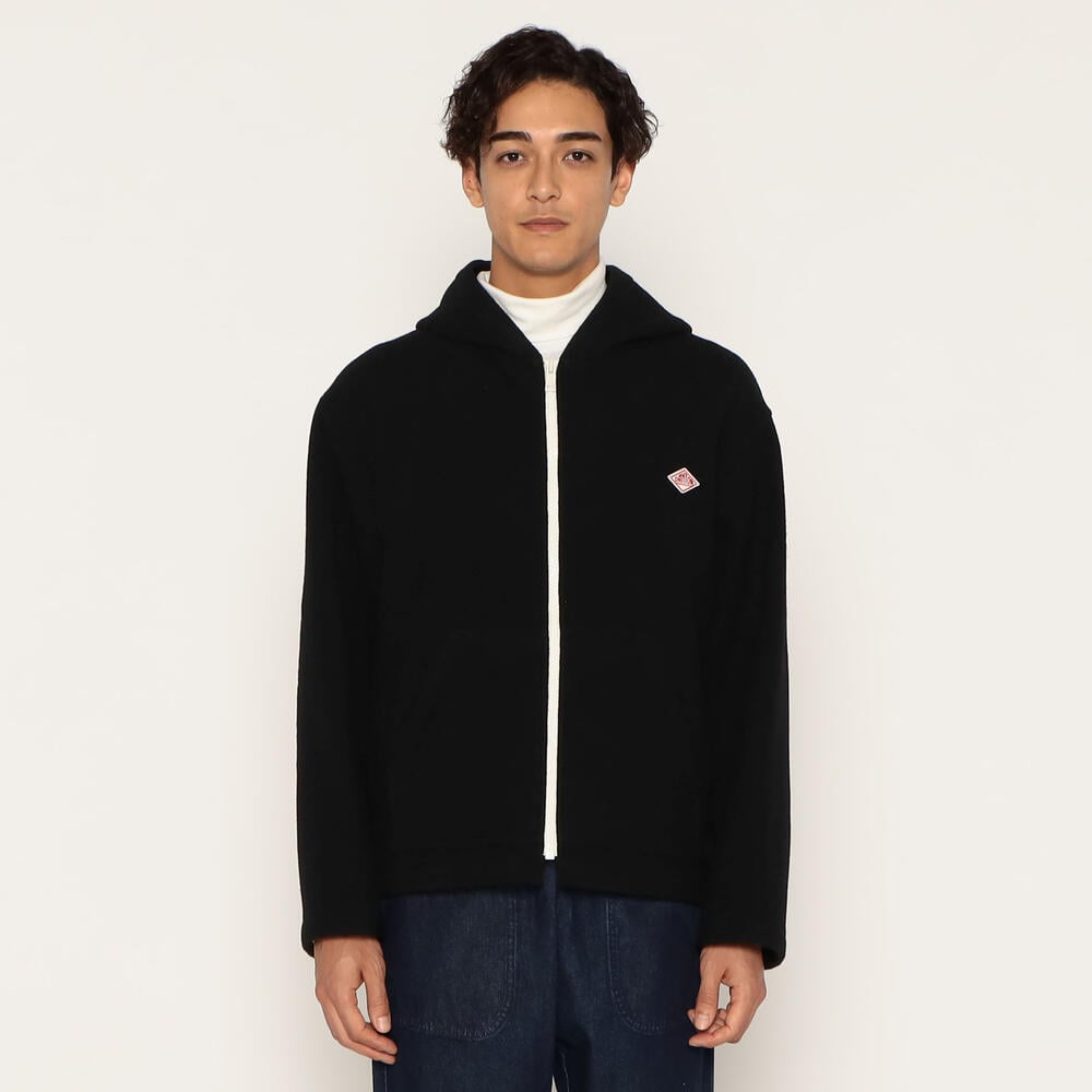 단톤 후드 자켓 WOOL LIGHT PILE HOODED 가을 겨울 남자 남성 후드 재킷 DNB242M101-0019 - 상세 이미지 3
