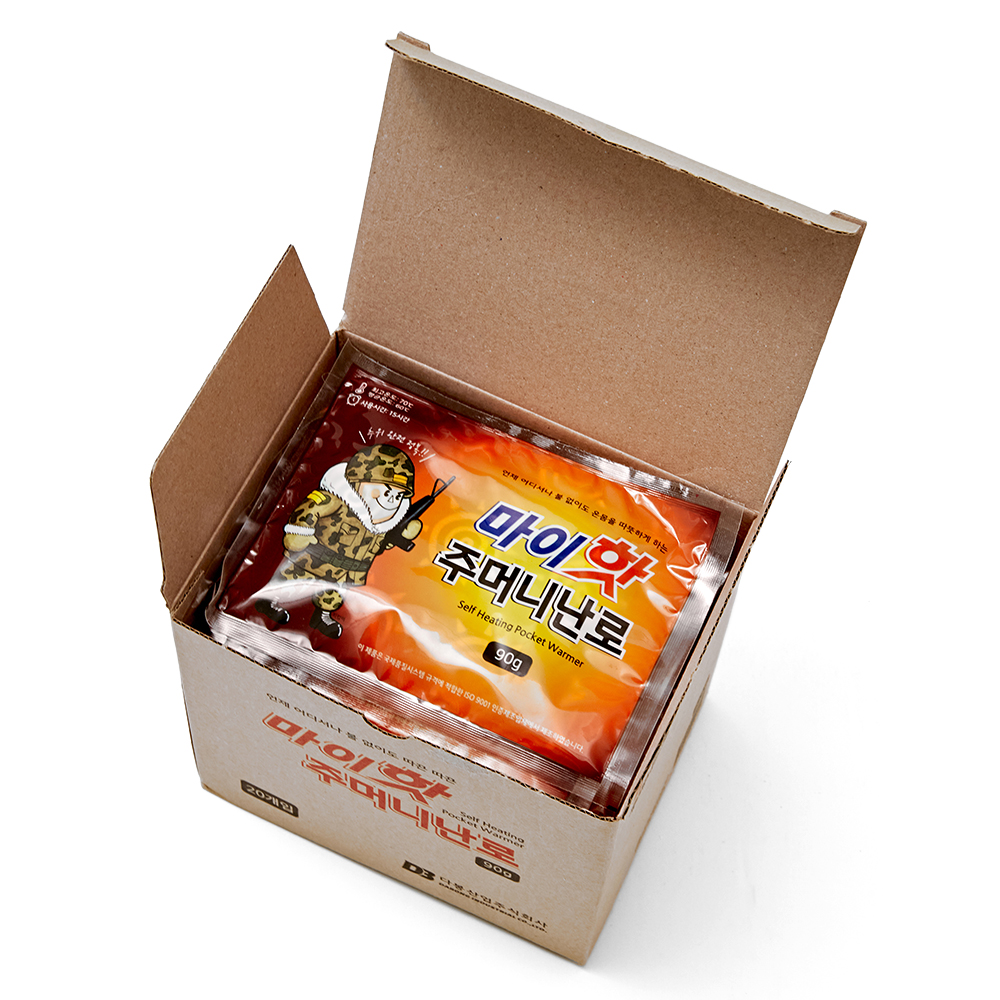 마이핫 주머니난로 90g 20개입 1박스 - 상세 이미지 3