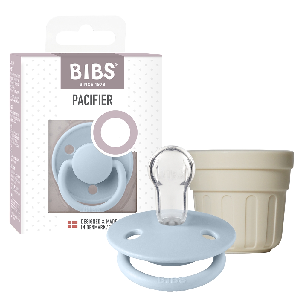 BIBS 빕스 디럭스 실리콘 쪽쪽이 노리개 젖꼭지+보호캡(색상랜덤) - 상세 이미지 4