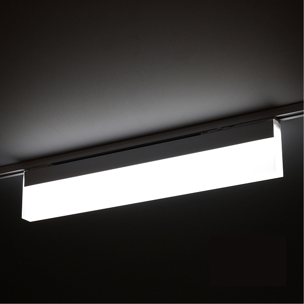 LED T7 레일조명 라인조명 매장 카페 레일등 일자등 형광등 루버 600mm 30W 광폭 - 상품 이미지