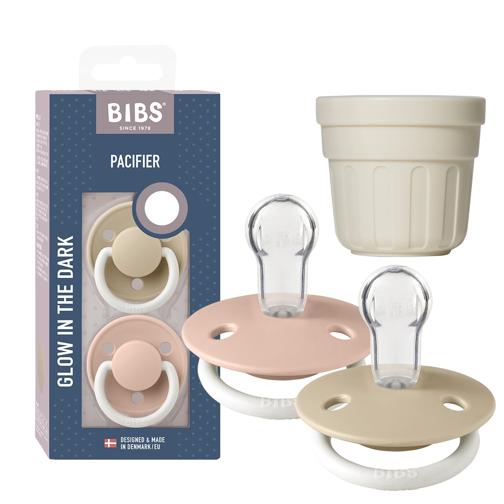 BIBS 빕스 디럭스 실리콘 쪽쪽이 노리개 젖꼭지 2개입+보호캡(색상랜덤) 이미지 6