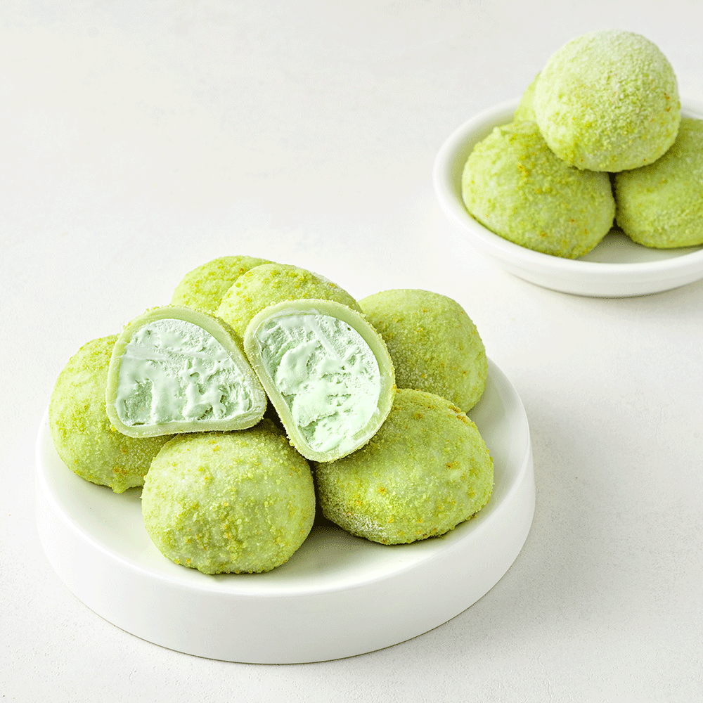 생크림 찹쌀떡 메론맛 1상자 40g x 8봉 멜론 아이들간식 선물