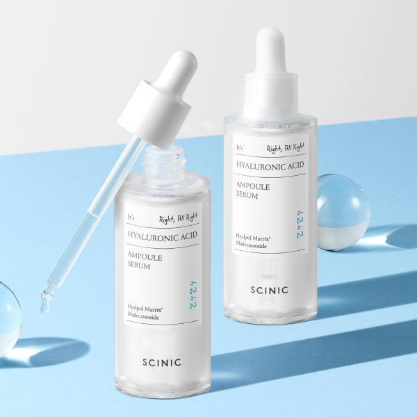 싸이닉 히아루론산 5중배합 저분자 앰플 세럼 / 속건조+고보습 50ml ... 솔직 후기 | 피부 타입별 분석 - 대표 이미지