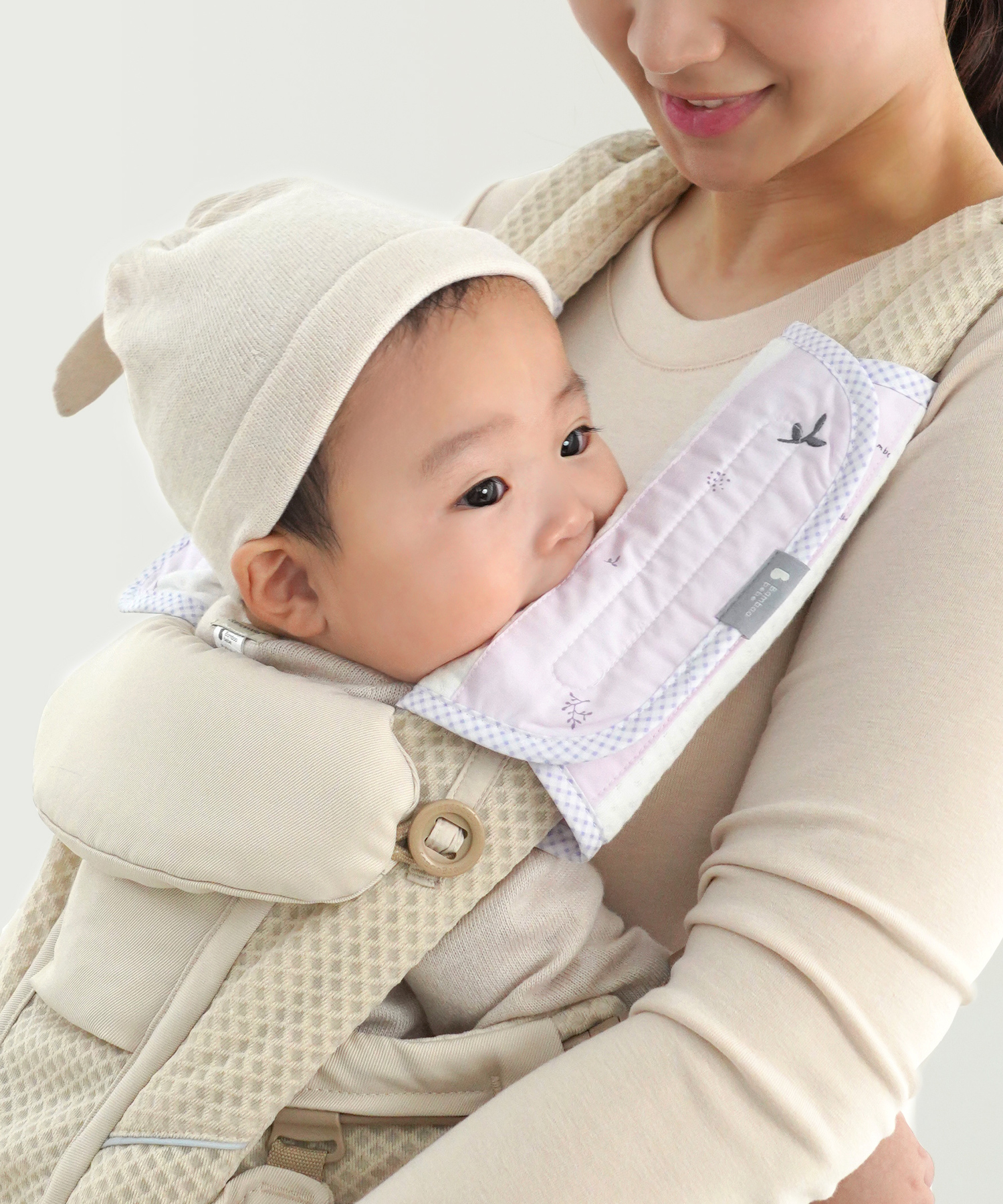 [밤부베베] 허그미 아기띠 침받이 (아기띠 커버)