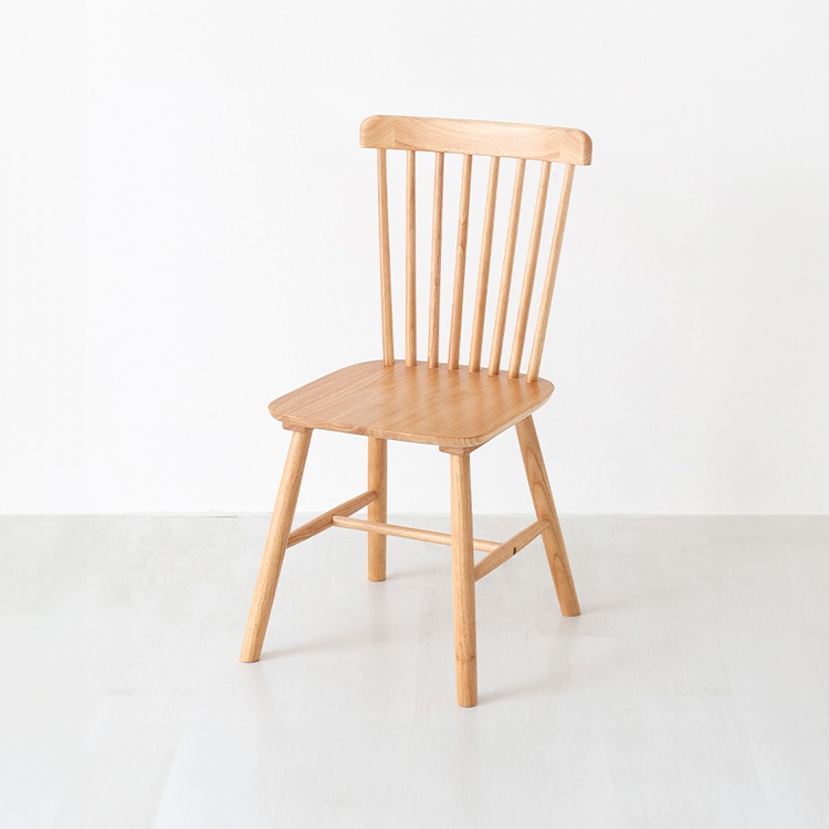 [2개번들] ENITO 원목의자 고무나무