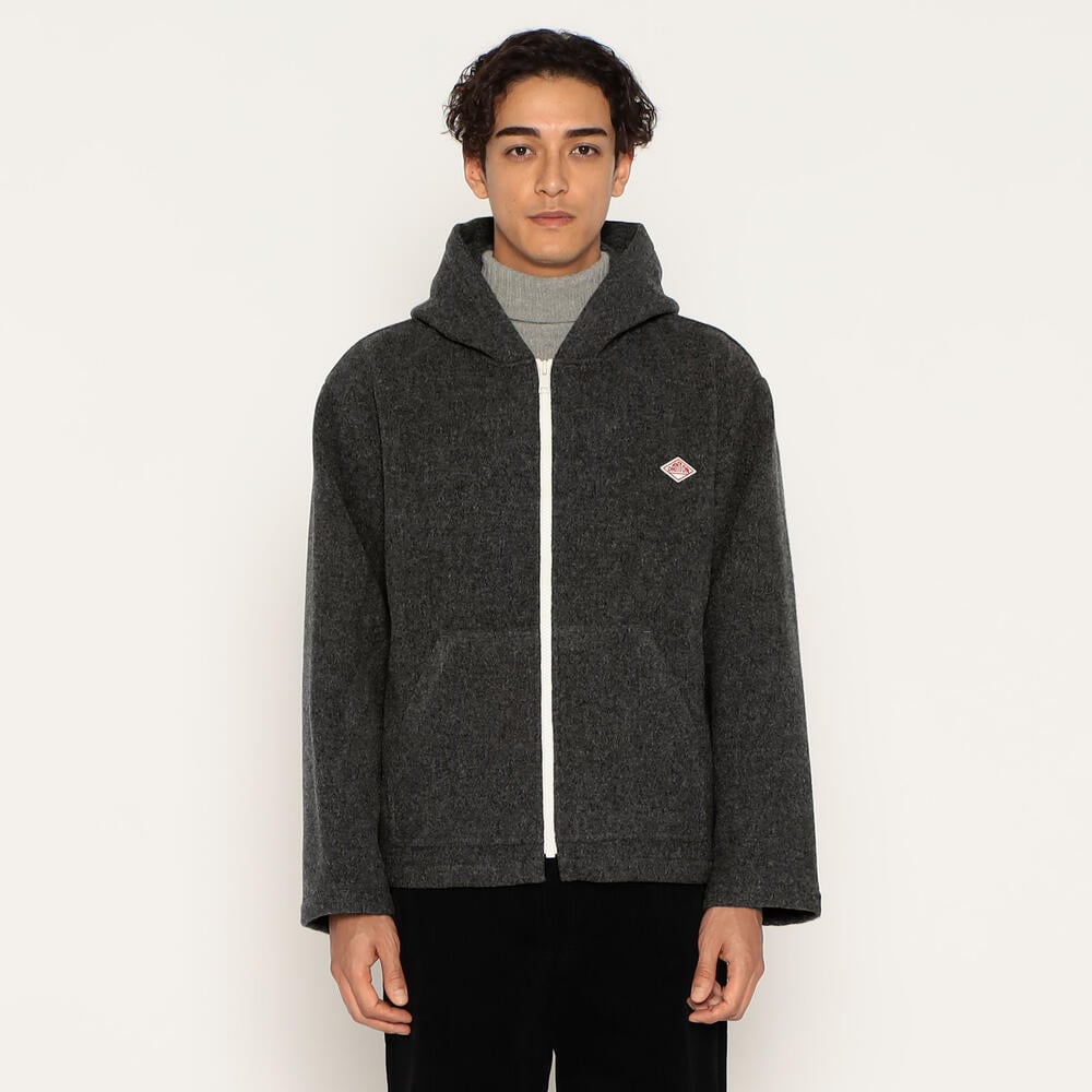 단톤 후드 자켓 WOOL LIGHT PILE HOODED 가을 겨울 남자 남성 후드 재킷 DNB242M101-0019 - 상세 이미지 2