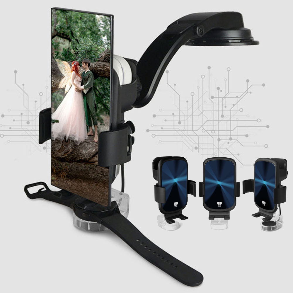 나비 NV141-AWC1Q 갤럭시워치 애플워치 버즈 차량용 무선충전거치대 무선충전기