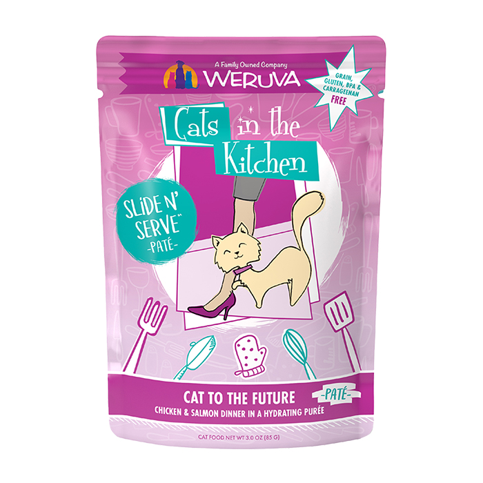 웨루바 CITK 캣츠인더키친 파테 주식파우치 고양이습식 캣 투 더 퓨처, 85g, 1개 - 상품 이미지