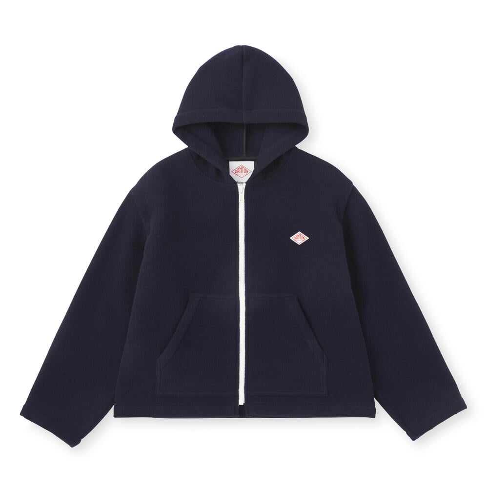 단톤 후드 자켓 WOOL LIGHT PILE HOODED 가을 겨울 여자 여성 후드 재킷 DNB242L101-0031 - 상세 이미지 4