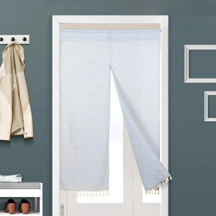 출입문 커튼 식당 주방 화장실 문 커튼 여름