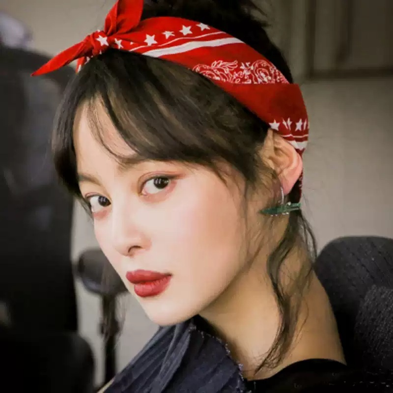 나래식 박나래 헤어 액세서리 두건 반다나 헤어밴드 의상 옷 패션 - 상품 이미지