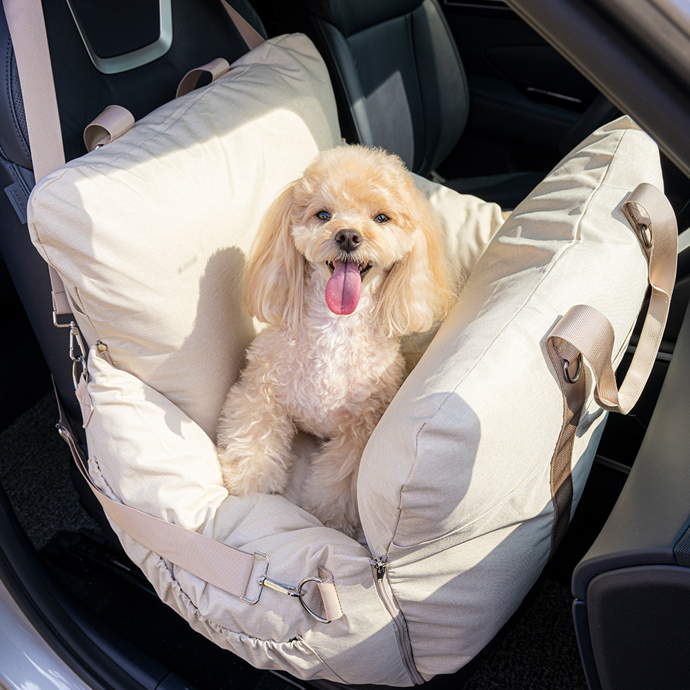 펫트리움 붕붕 반려견 강아지 카시트 방수 자동차시트 이동가방