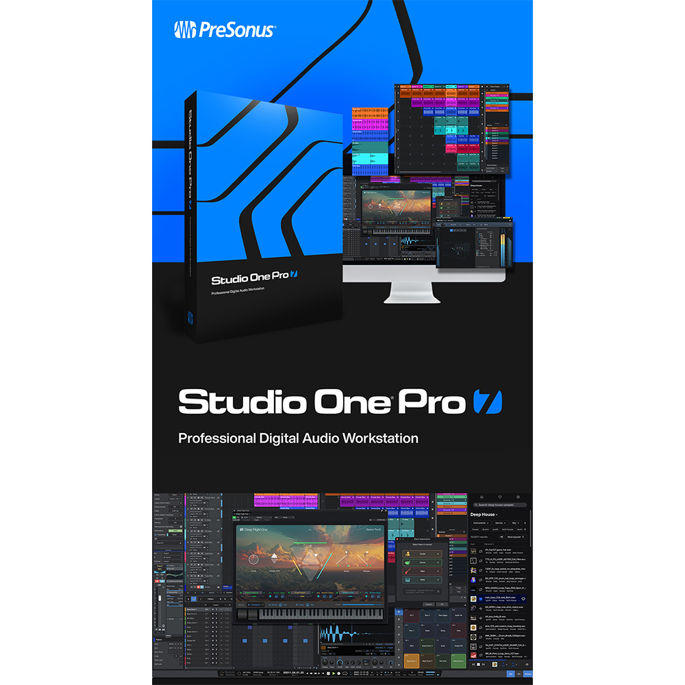 PRESONUS Studio One Pro 7 Upgrade (Pro/Ducer/Artist all) 프리소너스 스튜디오원 프로 7 업그레이드 : 토포스