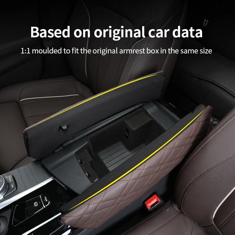 BMW 5시리즈 G30/G38 문 손잡이 수납함 팔걸이 보호 패드 왼손잡이 - 상세 이미지 5