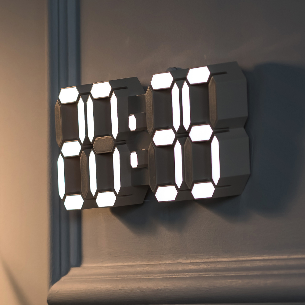 플라이토 3D LED 인테리어 탁상 벽시계 시즌4 LG전구 25cm - 상세 이미지 3