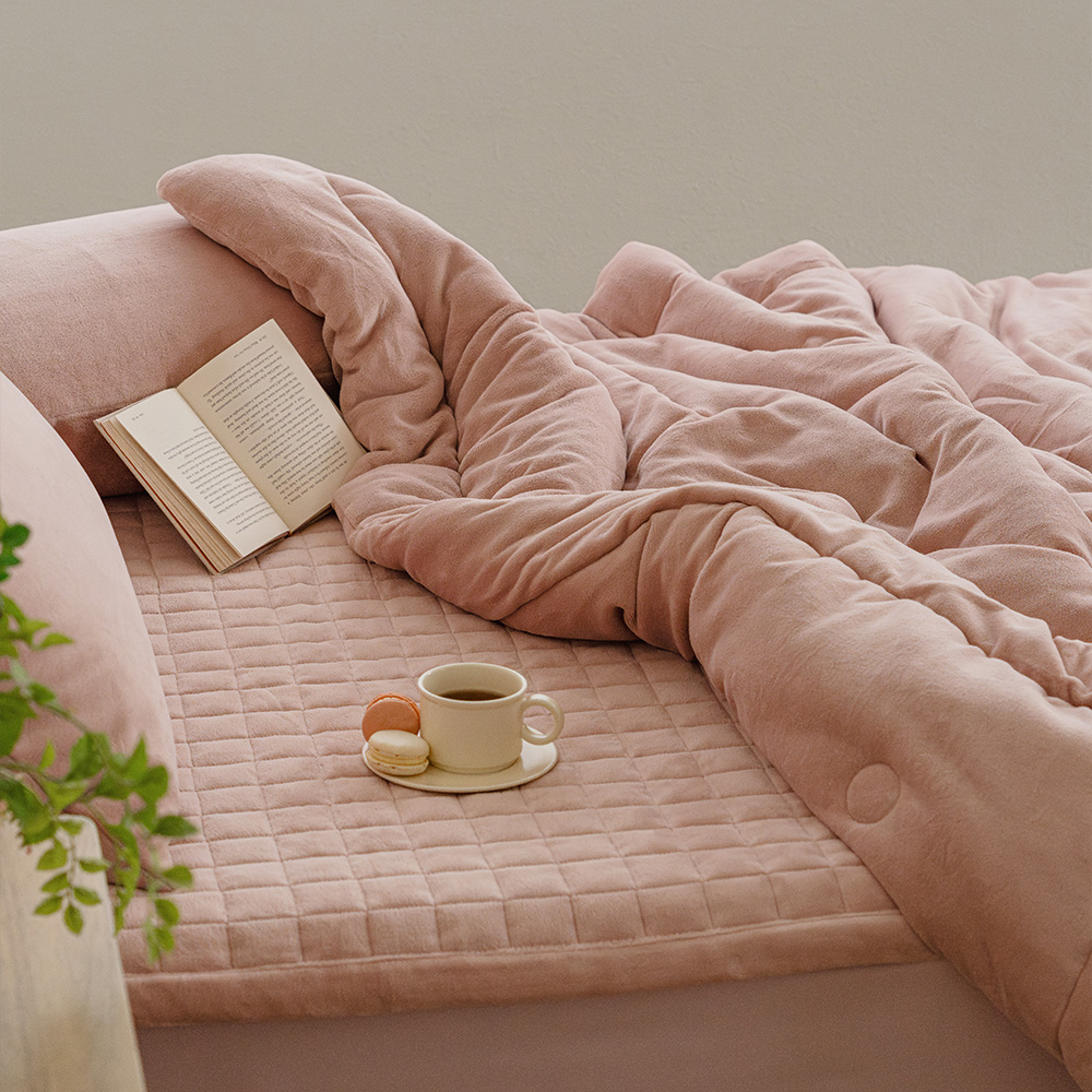 프리모 3mm 극세사 고정밴딩 침대패드