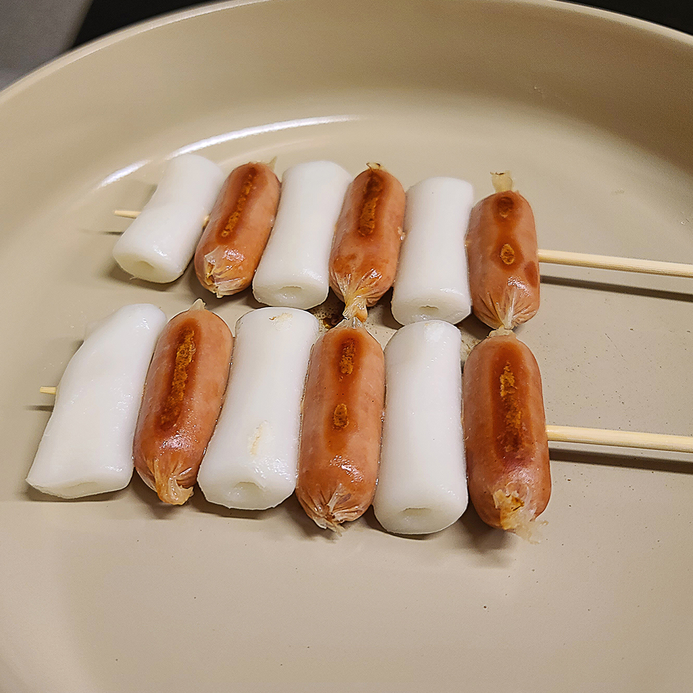 델리 소떡소떡 업소용 대용량 푸드트럭 학원행사 PC방메뉴 1박스 오리지널, 900g, 10개 - 상세 이미지 4