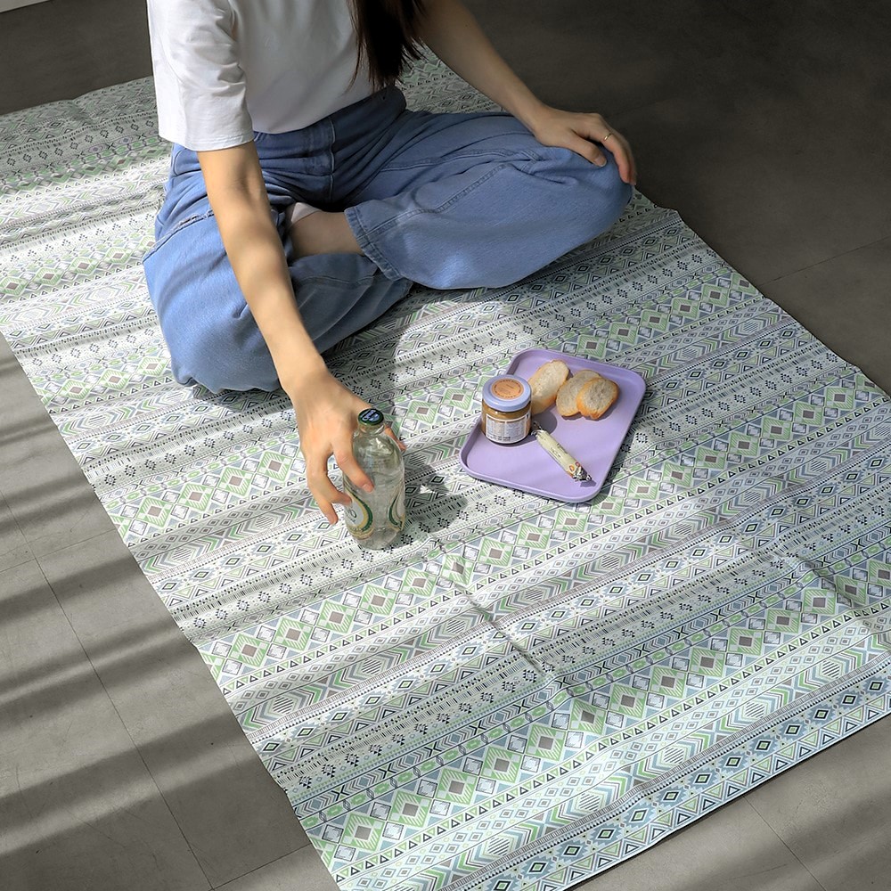 2인용 초경량 방수 얇은 가벼운 돗자리 미니 휴대용 등산 소형