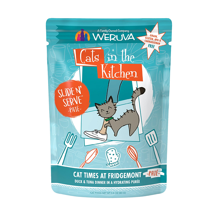 웨루바 CITK 캣츠인더키친 파테 주식파우치 고양이습식 캣 타임즈 앳 프리지먼트, 85g, 1개 - 메인 이미지