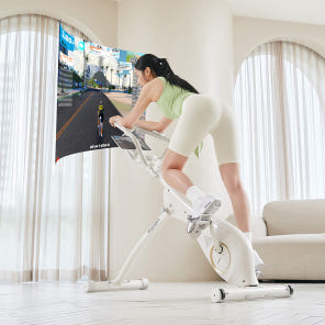 엑사이더 리얼 하이엔드 런닝 바이크 EB470B 서서타는 실내자전거 즈위프트 헬스 스피닝