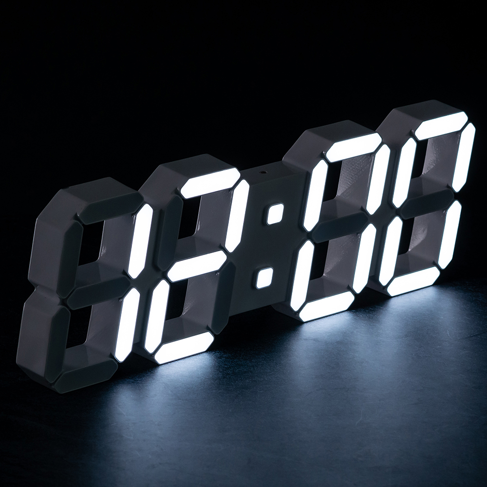 플라이토 코드리스 무선 인테리어 3D LED 벽시계 38cm - 상세 이미지 5