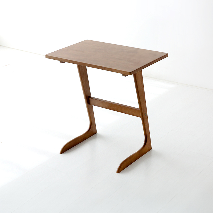 ENITO 사이드테이블 6040 고무나무 브라운 6585.2007