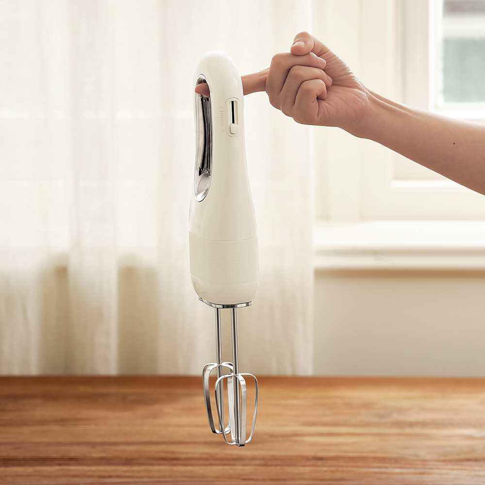 위즈웰 무선 AIR 휘핑기 머랭기계 거품 전동 자동 휴대용 베이킹 핸드믹서기