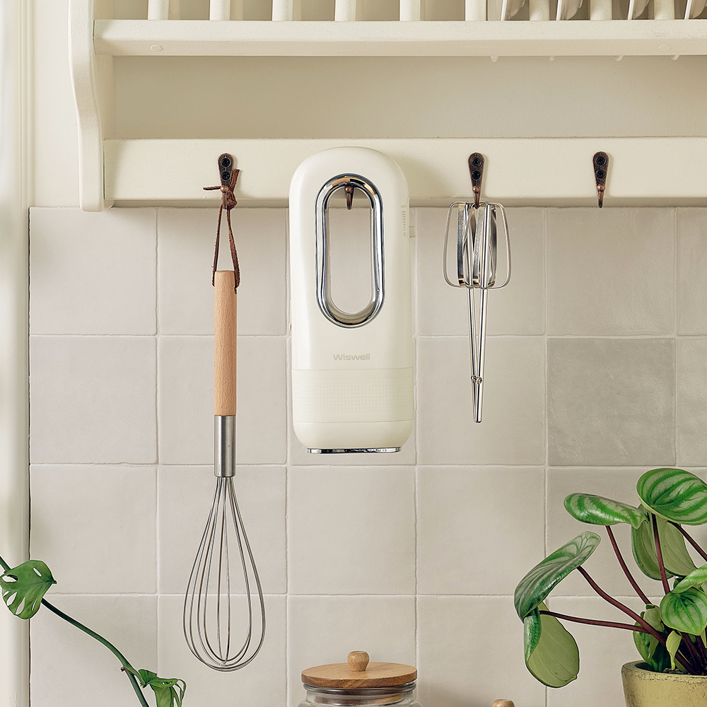 위즈웰 무선 AIR 휘핑기 머랭기계 거품 전동 자동 휴대용 베이킹 핸드믹서기