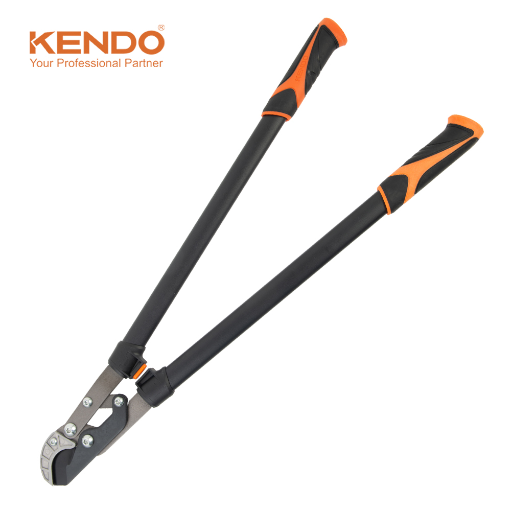 켄도 코팅 프로 양손전지가위 이중날 60222N 적지 적과 탱자 담장 화훼