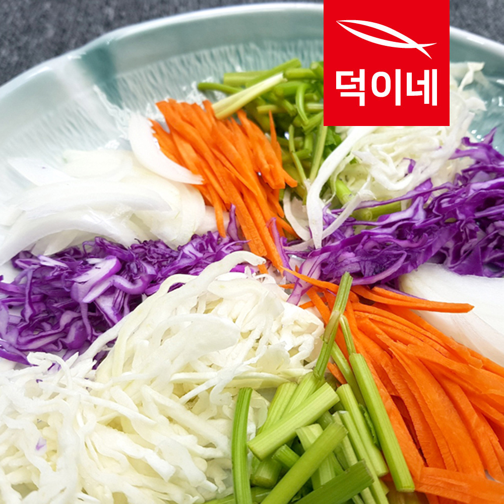 통영할매 시원한 여름 한치 밀키트 수제소스포함 한치물회 2인분 - 상세 이미지 3