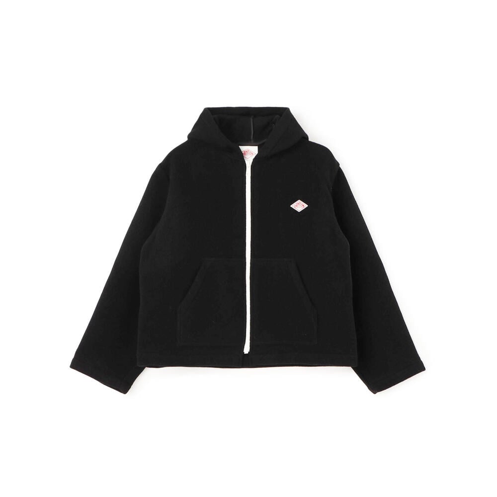 단톤 후드 자켓 WOOL LIGHT PILE HOODED 가을 겨울 여자 여성 후드 재킷 DNB242L101-0031 - 상세 이미지 2