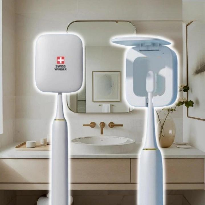 [uv램프] 휴대용 전동 칫솔 살균기 헤드형 1인용 칫솔 살균기