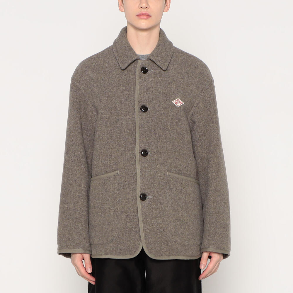 단톤 자켓 WOOL LIGHT PILE COVERALLS 가을 겨울 남자 남성 울 DNB242M101-0020 - 상세 이미지 4