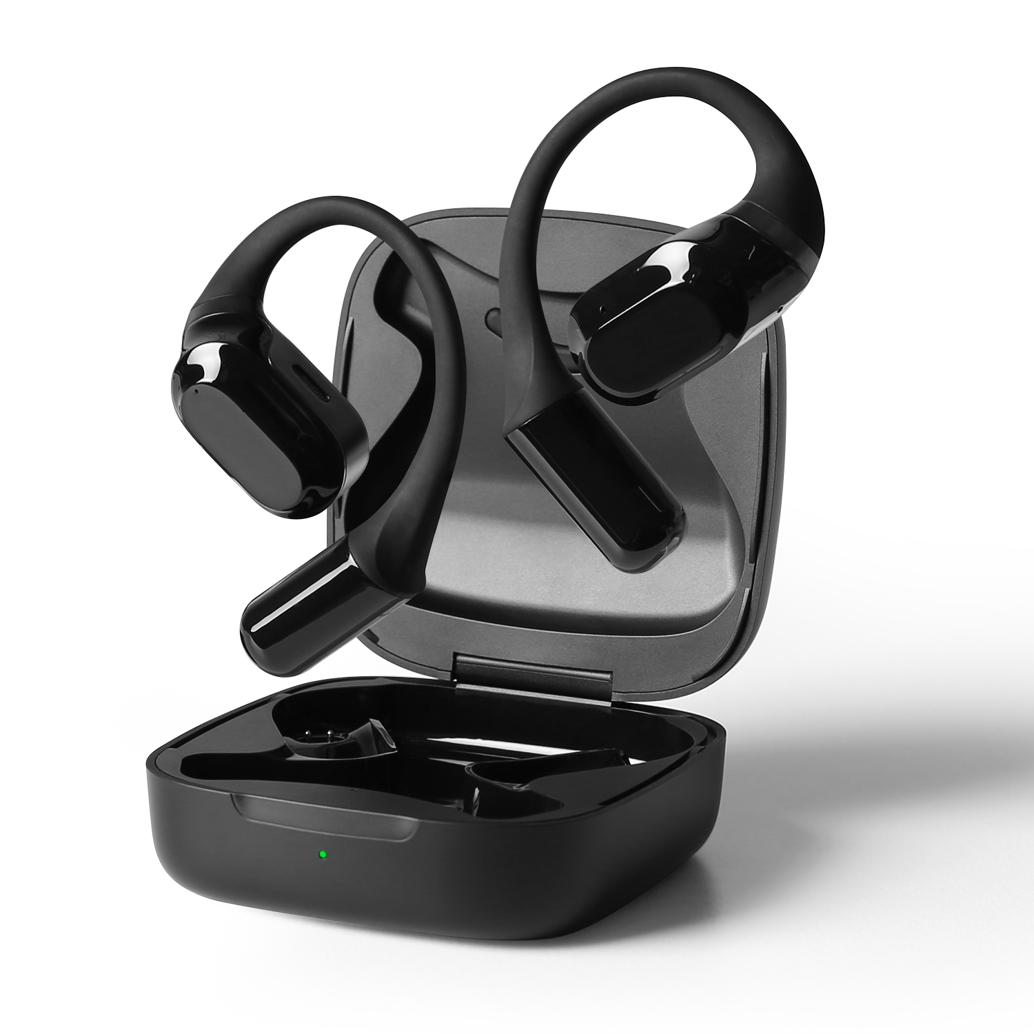 [4000포인트지급]펭카 블루투스 오픈 귀걸이형 스포츠 노이즈캔슬링 멀티페어링 고음질 무선 이어폰 LiteEar1004 제품 이미지