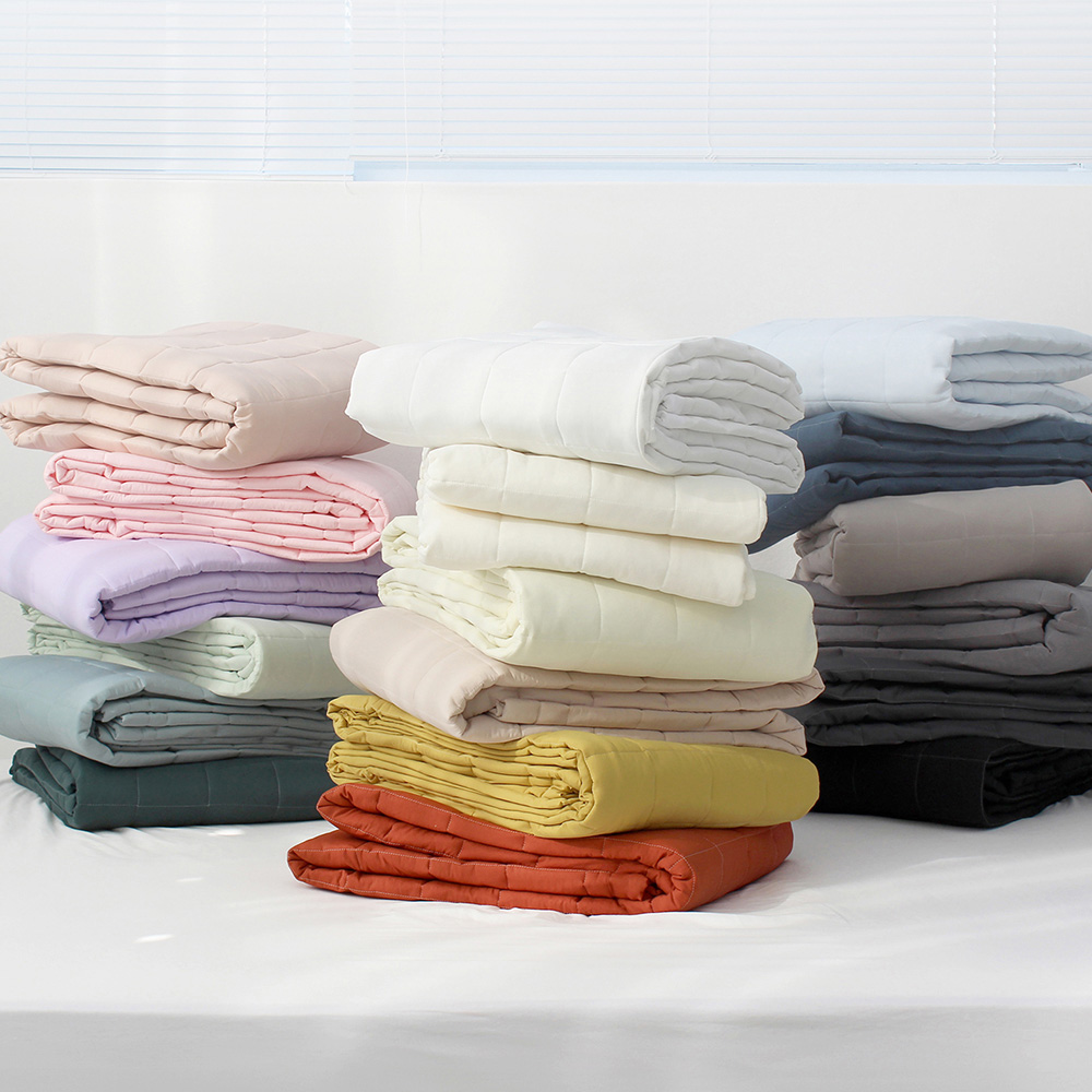 부드러운 아멜리 워싱 고정밴딩 침대패드 레인 포레스트, SS(슈퍼싱글)