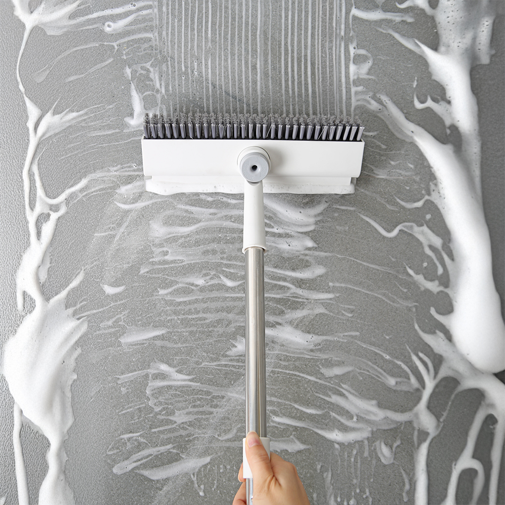 크린리빙 욕실청소 멀티 브러쉬 스퀴지 청소솔+크린리빙 무타공 홀더 세트