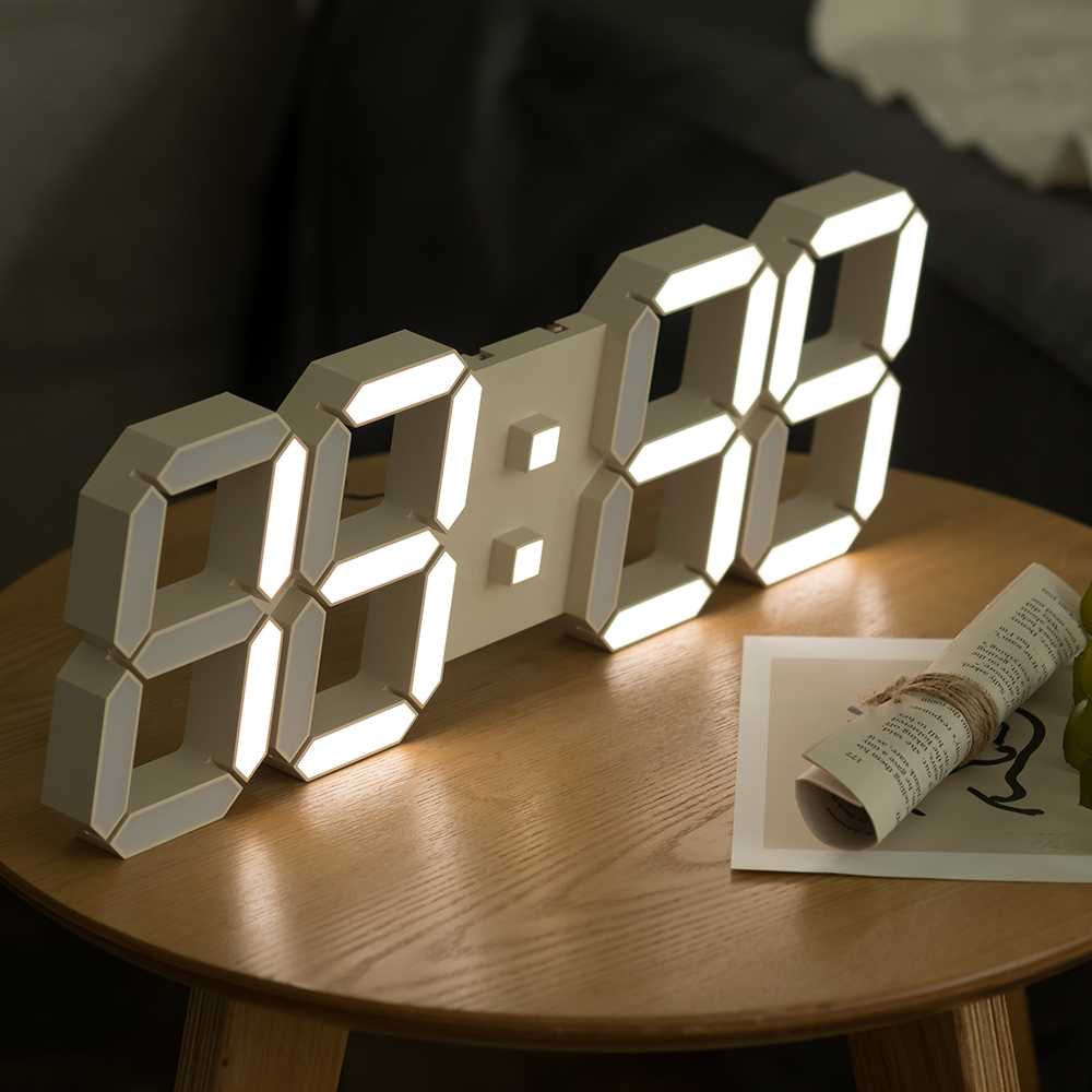 국산 루나리스 위성 GPS 인테리어 LED 벽시계 38cm - 상세 이미지 4