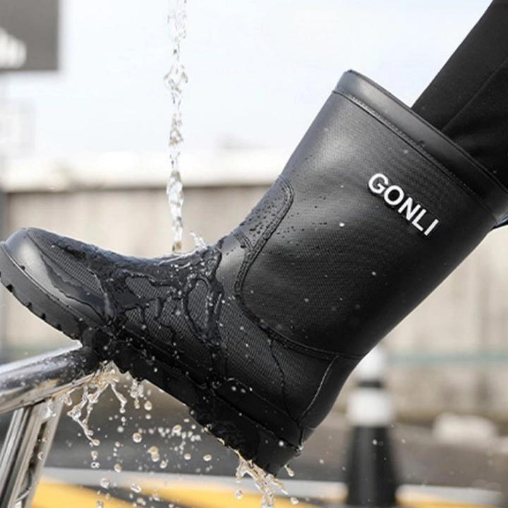 남성용 일장화 농사용 신발 주방 장화 남성 농사용 장화