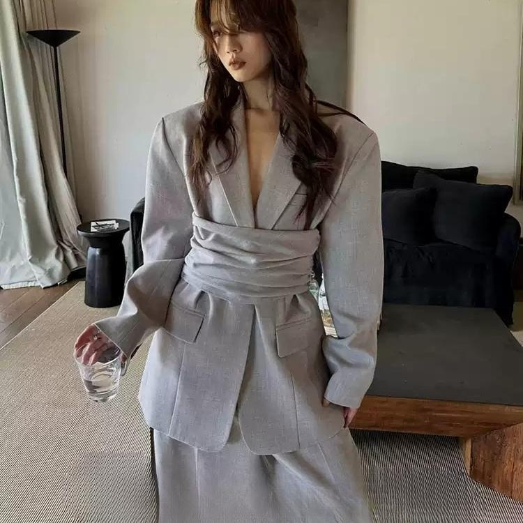 결혼하자 맹꽁아 5화 이연두 투피스 정장 강지나 루즈핏 오피스 의상 옷 패션 - 상품 이미지