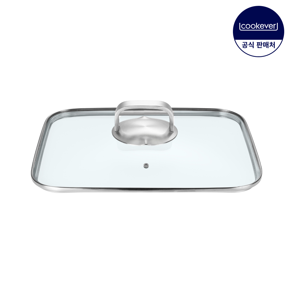 쿡에버 직사각팬 글라스커버 32cm