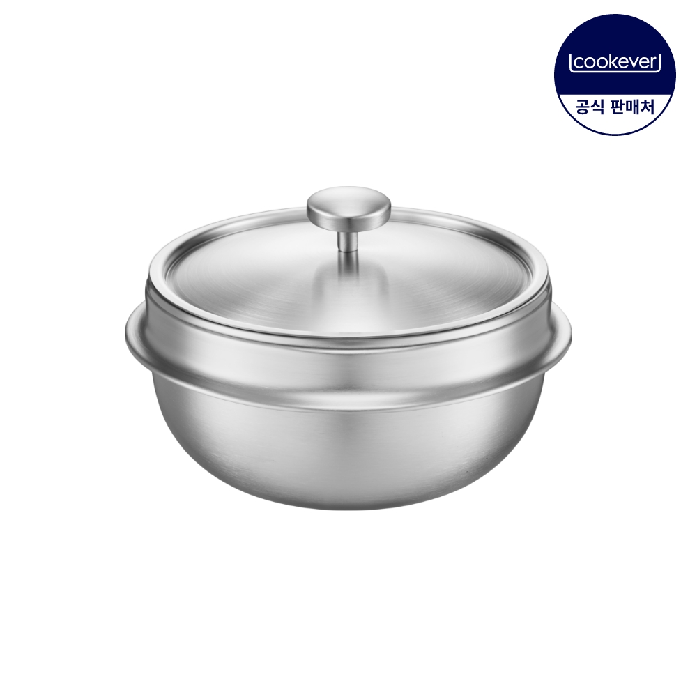 쿡에버 IH 인덕션 통3중 스텐 뚝배기 16cm