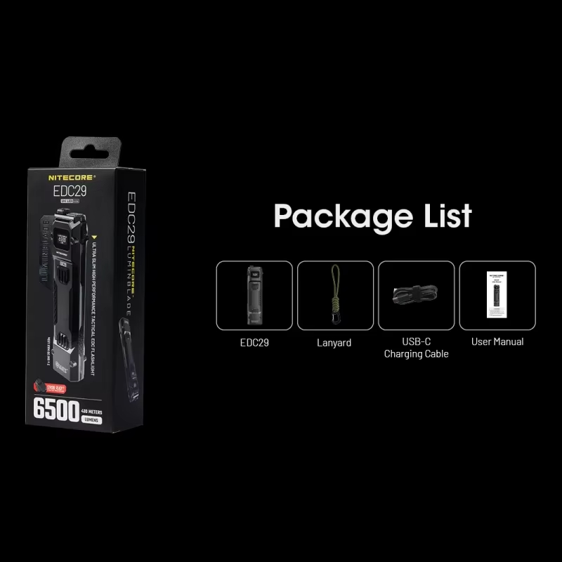 NITECORE 나이트코어 EDC29 6500 손전등 - 상세 이미지 5