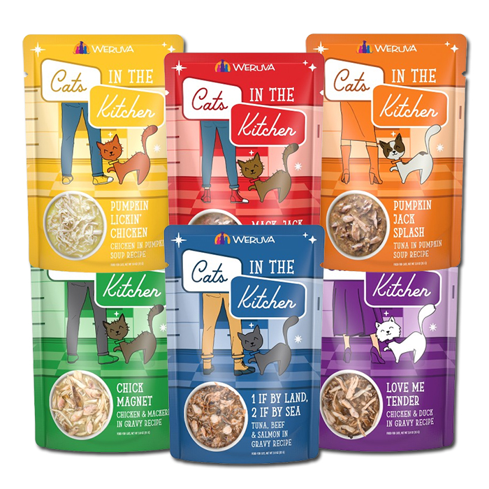 웨루바 CITK 캣츠인더키친 주식파우치 85g x 12개 펌킨 릭킨 치킨 고양이 습식사료 이미지 2