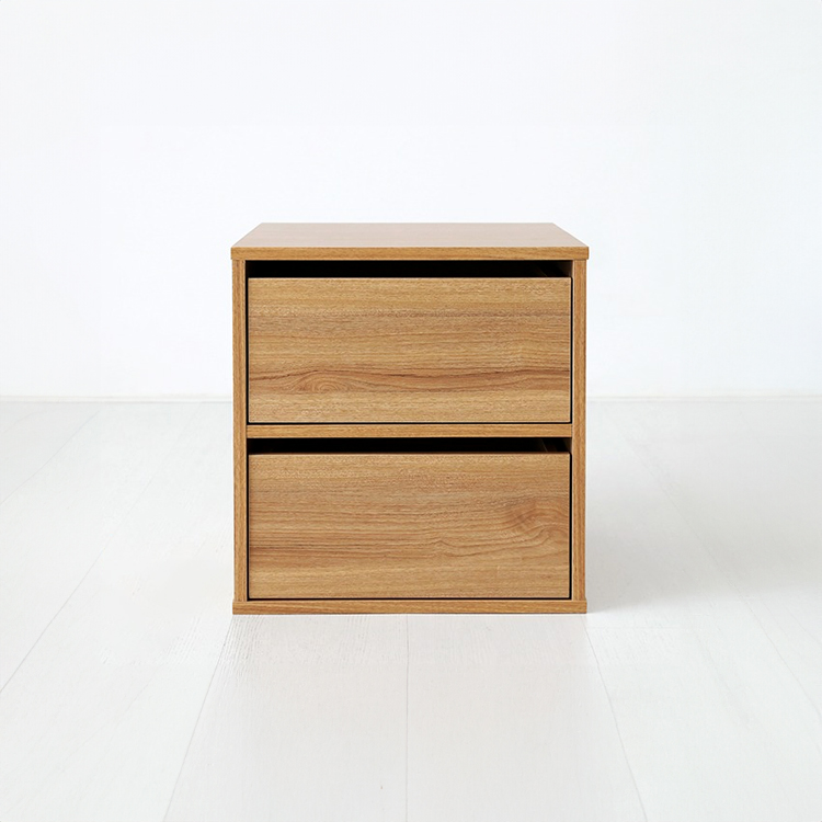 숄리드 서랍 DRM4235D2 390mmx390mmx420mm, 2단, 캄포어베니어 5781.9099 - 메인 이미지