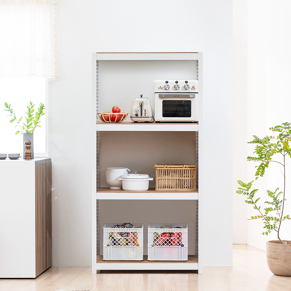 다용도실 철제 베란다 틈새 다용도 벽 수납장 베란다장 세탁기틈새장 제작 4003001800 5단