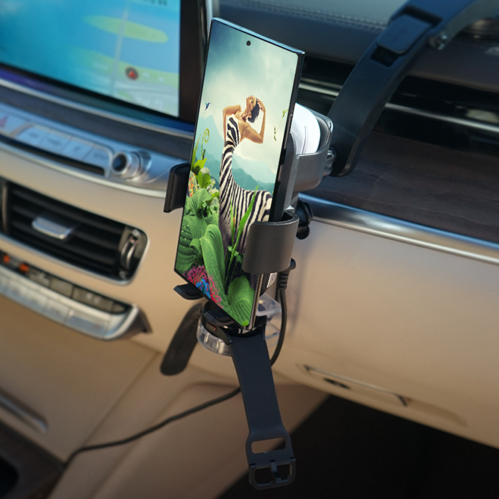 나비 NV141-AWC1Q 갤럭시워치 애플워치 버즈 차량용 무선충전거치대 무선충전기