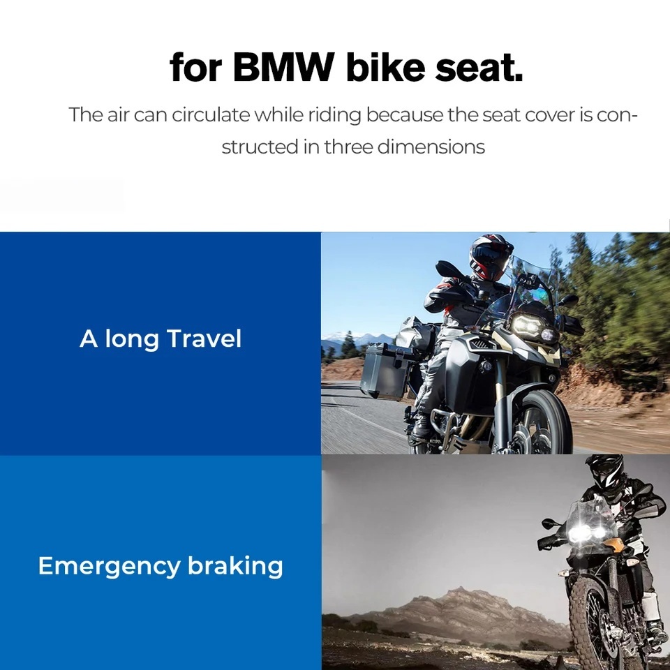 BMW R 1250 GS LC 어드벤처 오토바이 쿨 시트 커버 - 상세 이미지 3