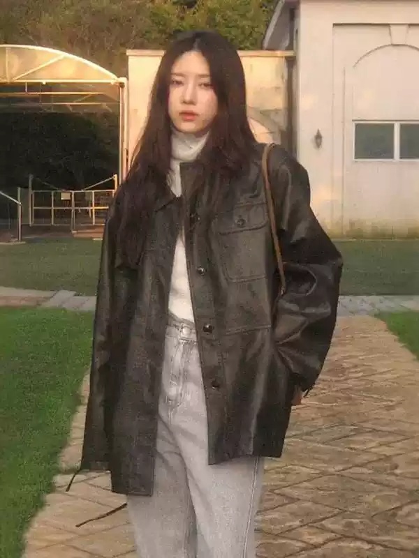 짠남자 3화 장도연 자켓 점퍼 카라넥 빅사이즈 의상 옷 패션 - 상세 이미지 2